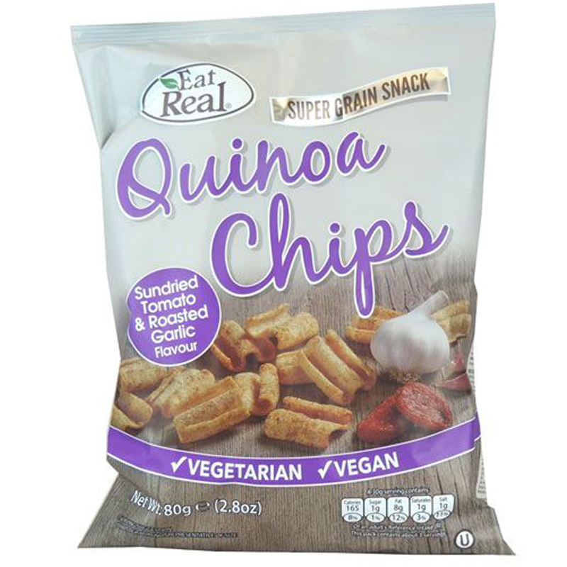 Quinoachips Tomat & Vitlök - 42% rabatt
