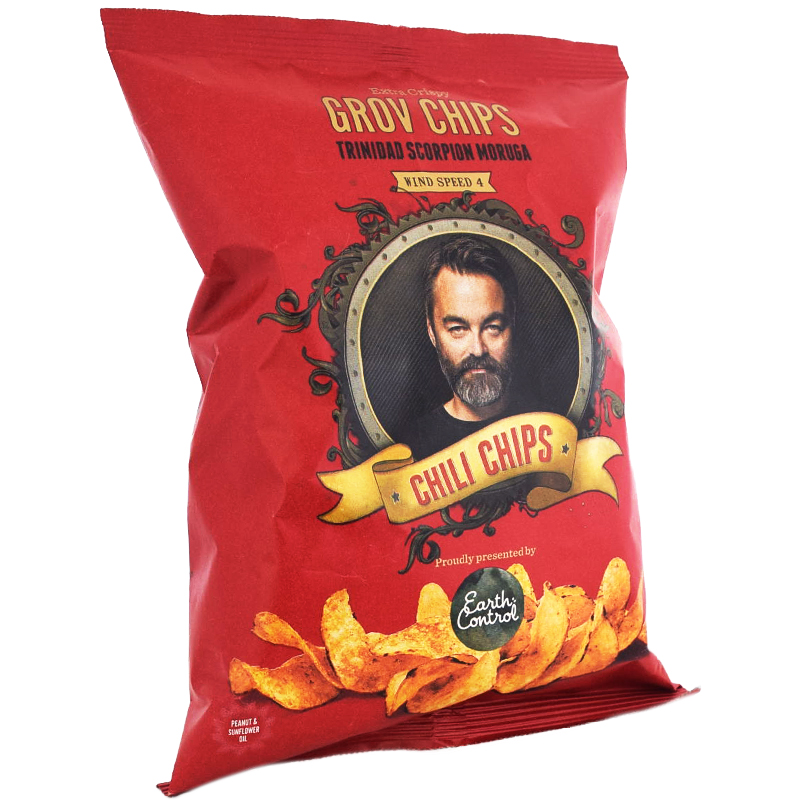 Chips Chili "Trinidad Scorpion Moruga" 150g - 50% rabatt