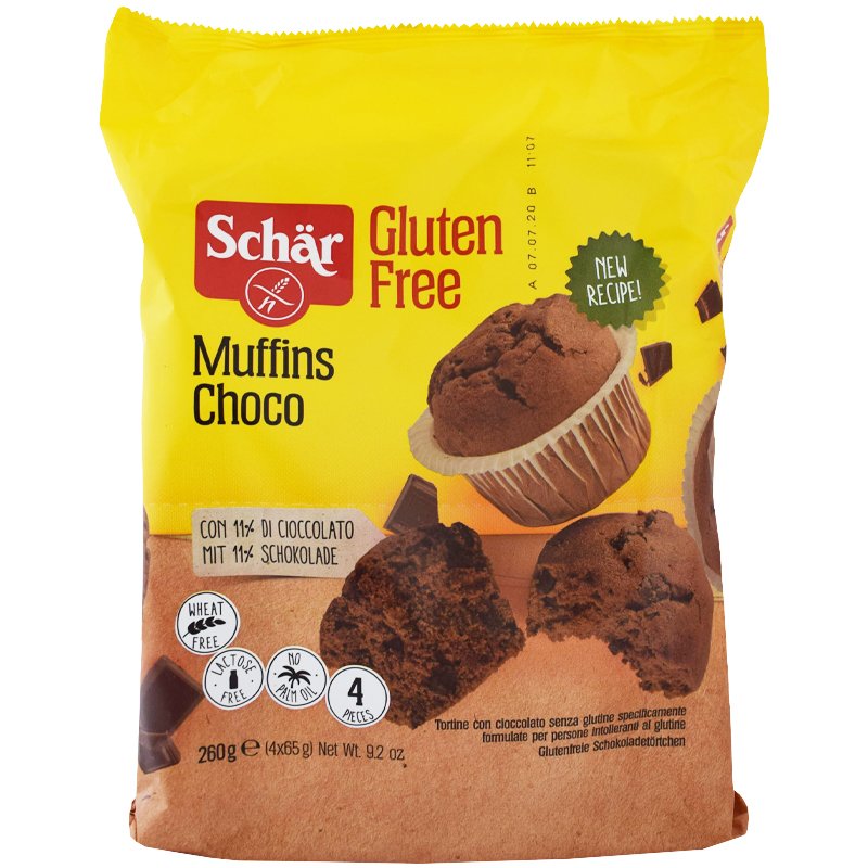 Chokladmuffins Glutenfria 4-pack - 36% rabatt