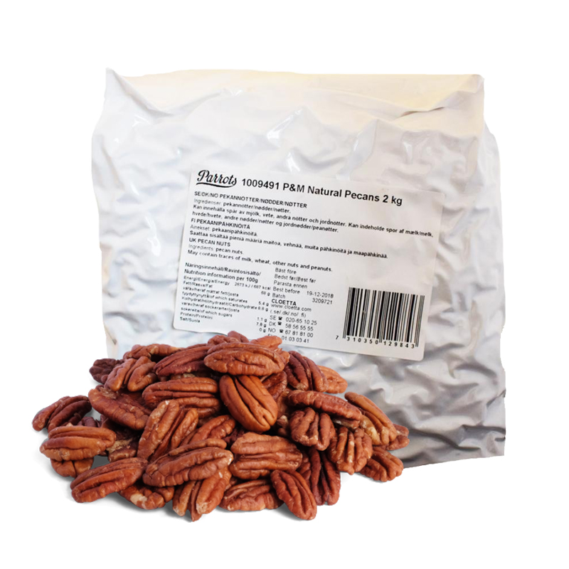 Pekannötter 2kg - 50% rabatt