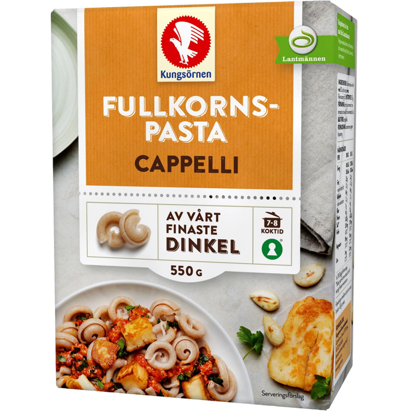 Fullkornspasta "Cappelli" 550g - 20% rabatt
