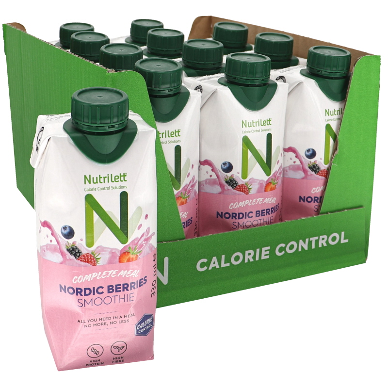 Måltidsersättning Smoothie Nordic Berries 12-pack - 22% rabatt
