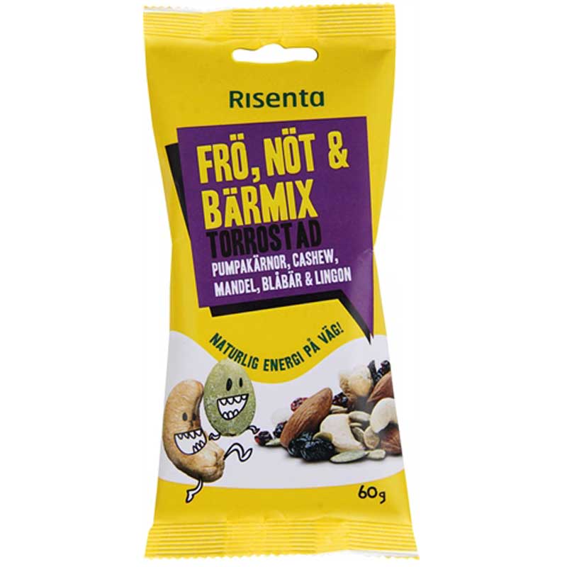 Frö, Nöt & Bärmix Torrostad - 50% rabatt