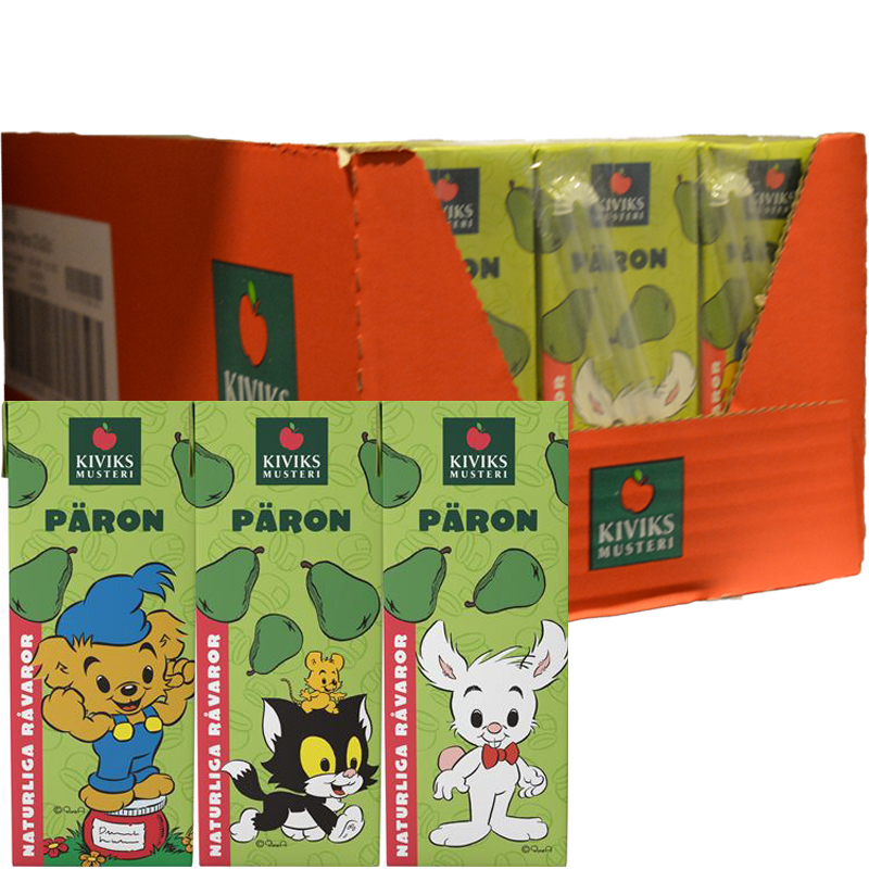 Hel Låda Dryck Bamse Päron 27 x 20cl - 59% rabatt