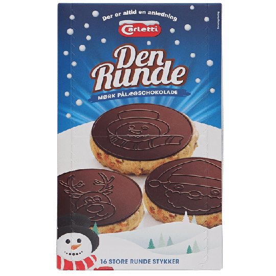 Carletti Mörk Chokladkaka "Den Runde"
