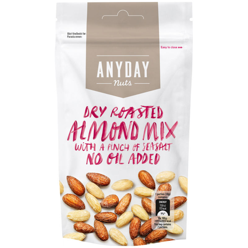 Mandelmix Saltad 140g - 26% rabatt