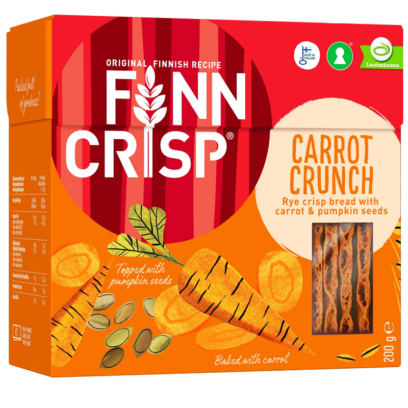Knäckebröd Carrot - 60% rabatt