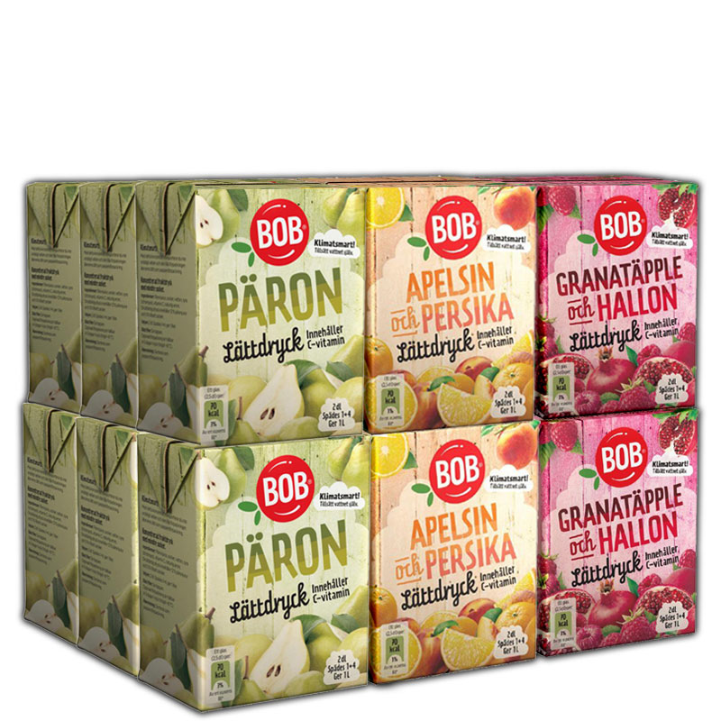 Lättdrycker 18-pack - 44% rabatt