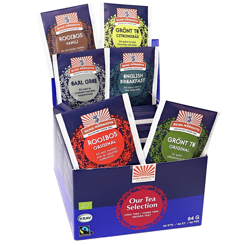 Te Blandade Sorter 42-pack - 43% rabatt