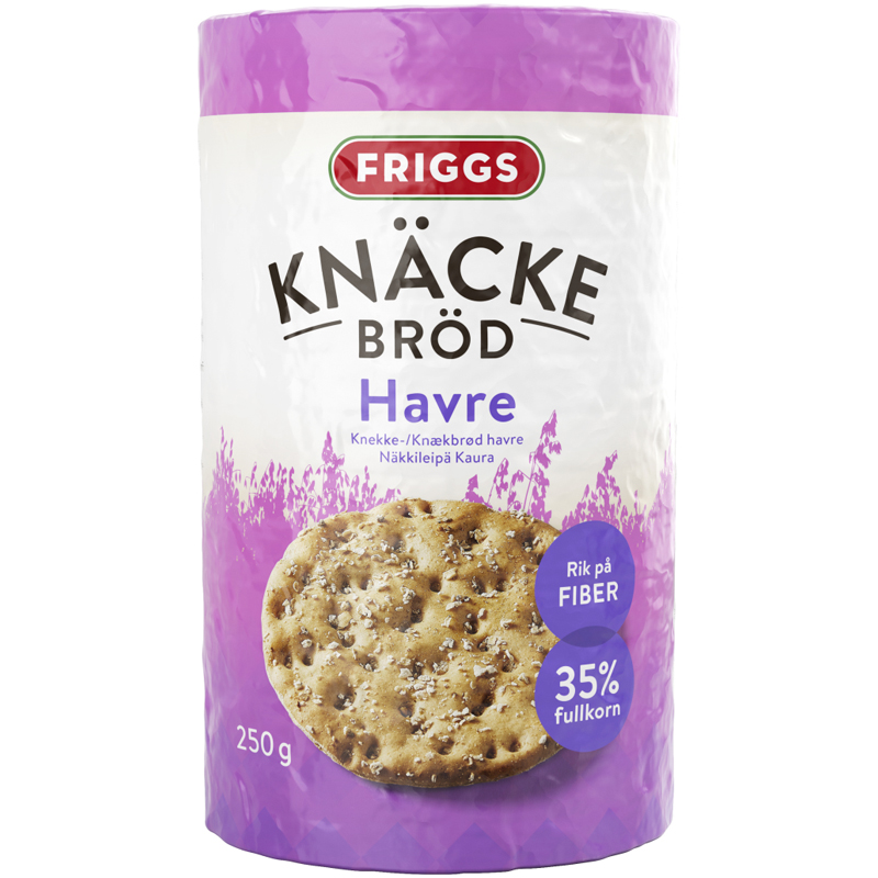 Knäckebröd Havre - 25% rabatt