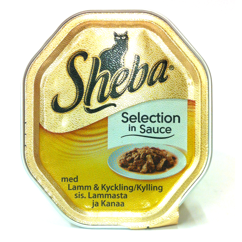 Sheba kattmat med lamm & kyckling i sås - 37% rabatt