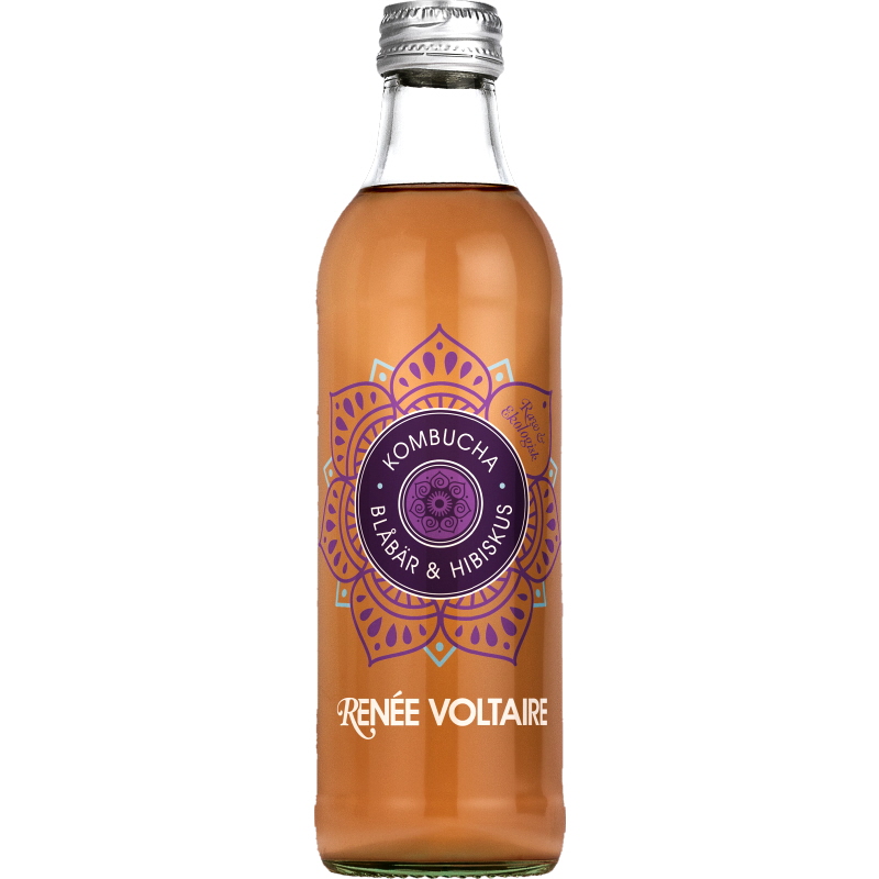 Eko Kombucha Blåbär & Hibiskus - 32% rabatt