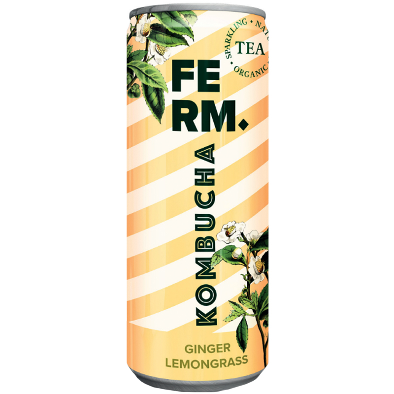 Eko Kombucha Ingefära & citrongräs - 44% rabatt