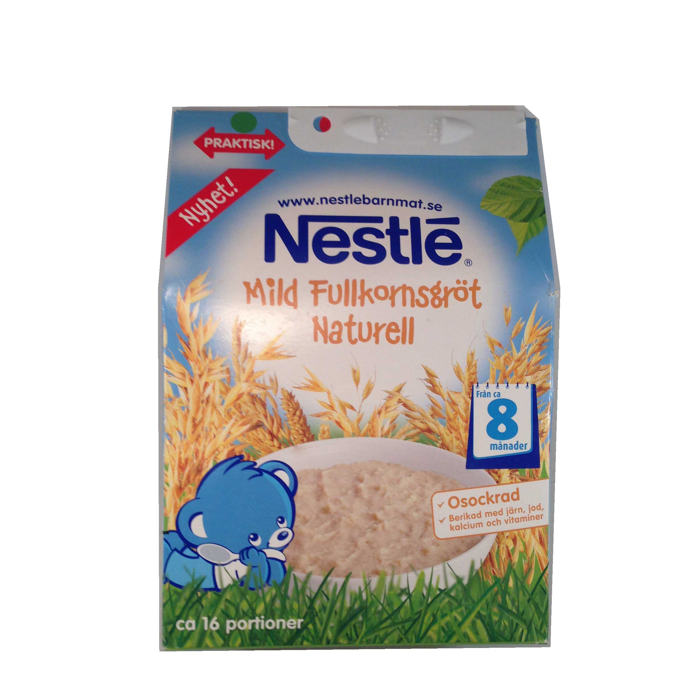 Mild fullkornsgröt naturell - 21% rabatt