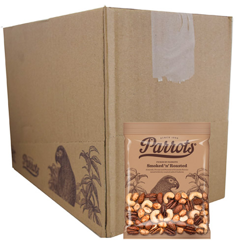 Hel låda Nötmix "Smoked 'n' Roasted" 10 x 175g - 56% rabatt