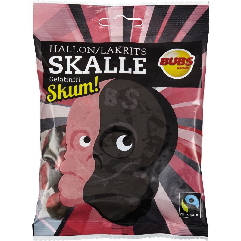 Hallon/Lakrits Skalle Skum - 20% rabatt