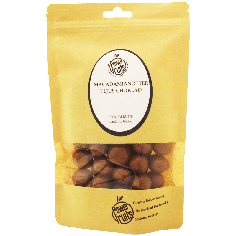 Macadamianötter Ljus Choklad 250g - 25% rabatt
