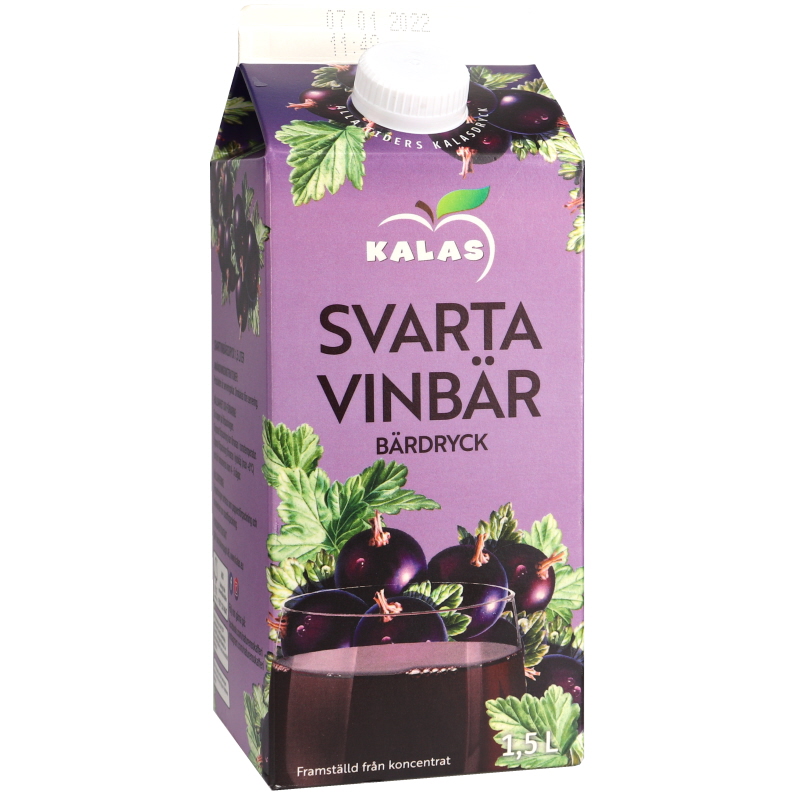 Svartvinbärsdryck - 12% rabatt