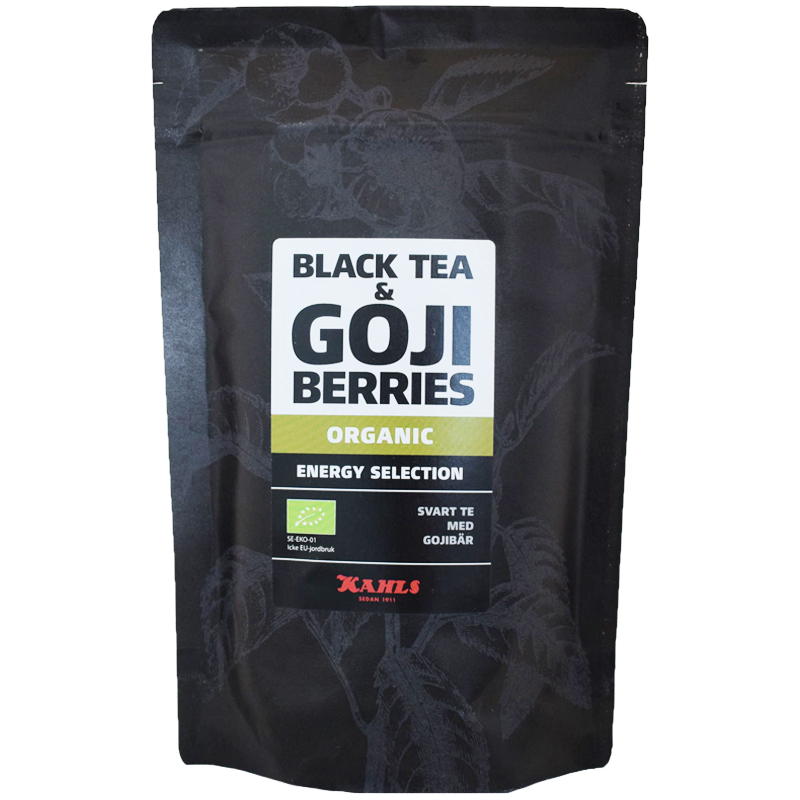 Eko Svart Te "Goji Berries" 100g - 58% rabatt