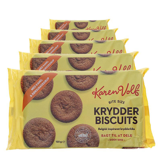 Karen Volf Kryddkex Rörsockersirap & Kanel 5-pack