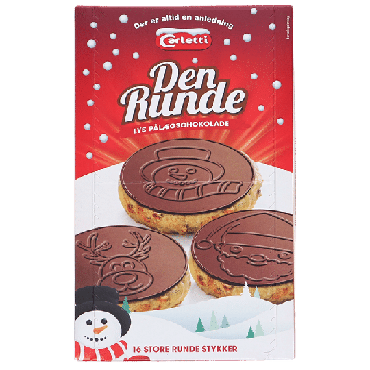 Carletti Ljus Chokladkaka "Den Runde"