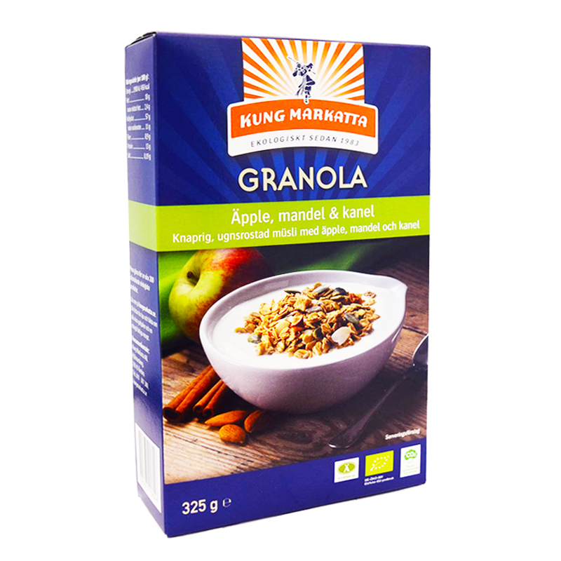 Eko Granola Äpple, Mandel & Kanel 325g - 49% rabatt