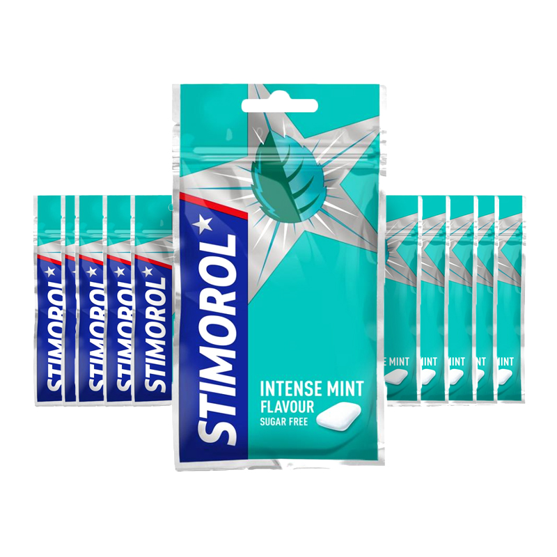 Tuggummi Mint 10-pack - 58% rabatt