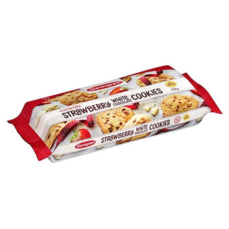 Kakor Vit Choklad & Jordgubb - 33% rabatt