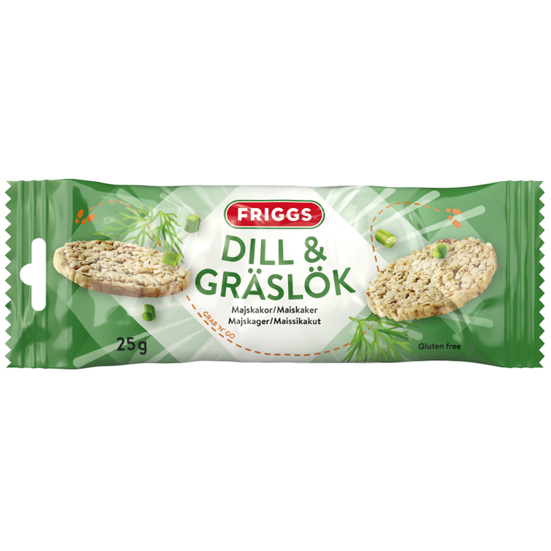 Majskakor Dill & Gräslök - 11% rabatt