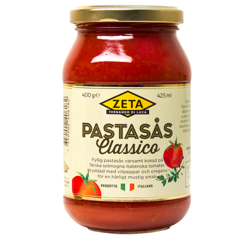 Pastasås "Classico" 400g - 20% rabatt