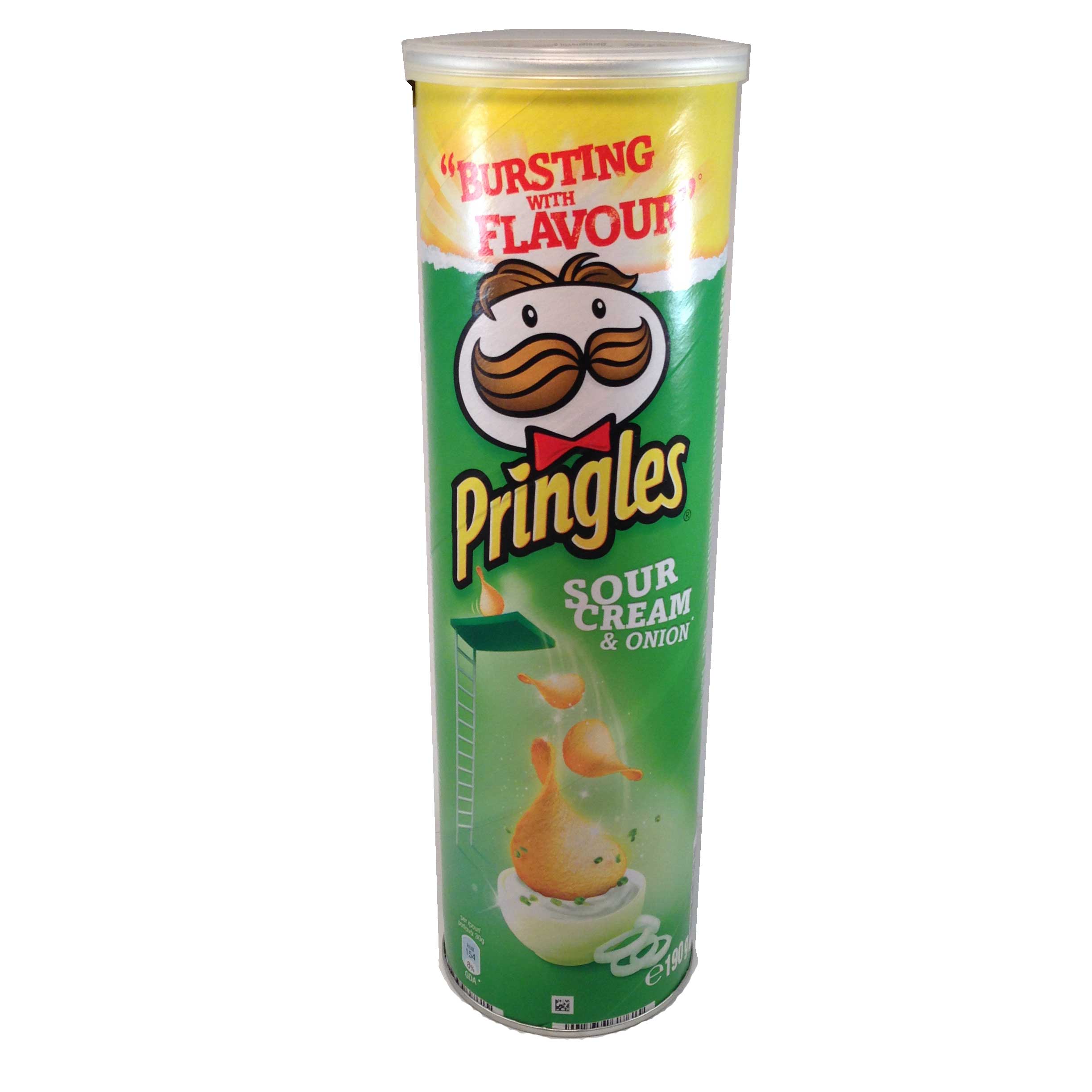 Pringles sour cream & onion - 50% rabatt