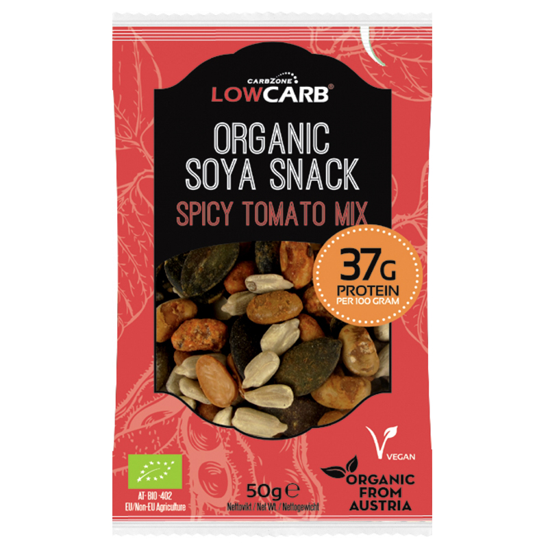 Eko Protein Soya Snack "Tomato Mix" 50g - 52% rabatt