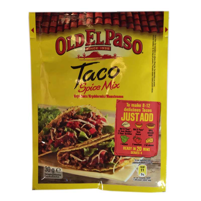 Taco Kryddmix - 61% rabatt