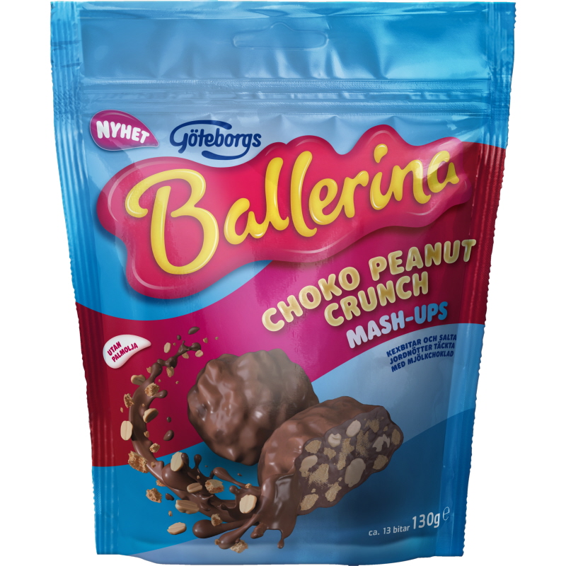 Ballerina Choko Peanut Crunch - 85% rabatt