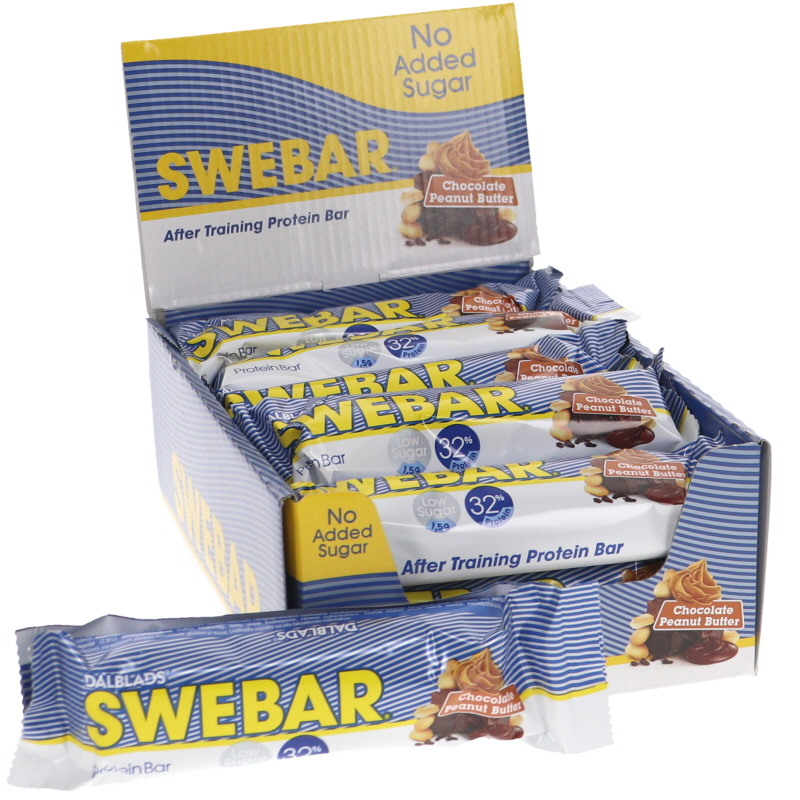Proteinbars Jordnötssmör Choklad 15-pack - 30% rabatt