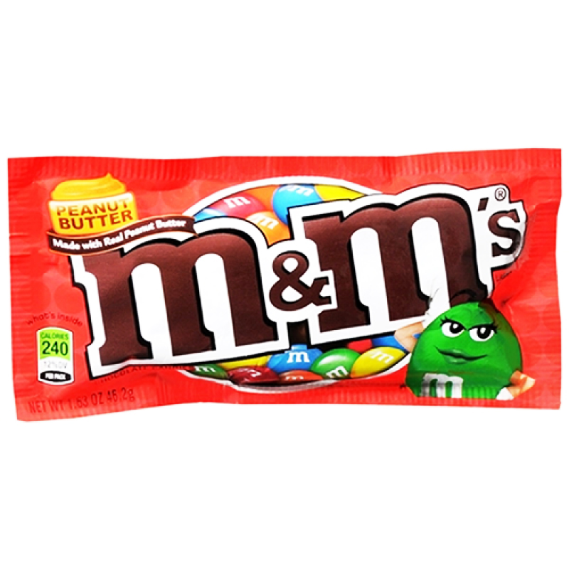Godis "Peanut Butter M&M's" 46,2g - 44% rabatt