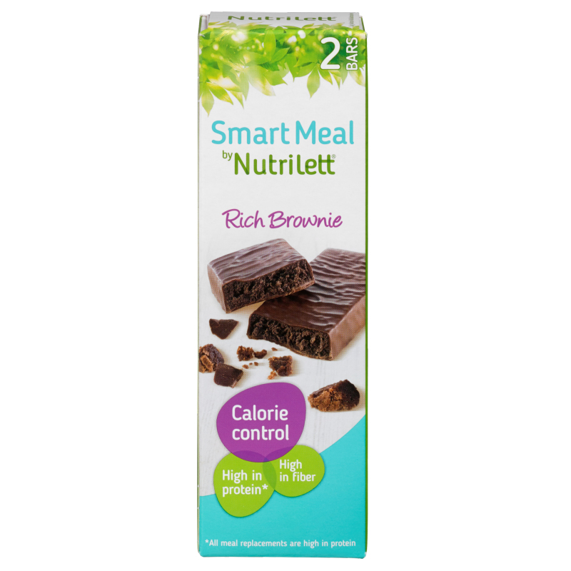 Måltidsersättningsbar Rich Brownie" 2 x 58g - 21% rabatt
