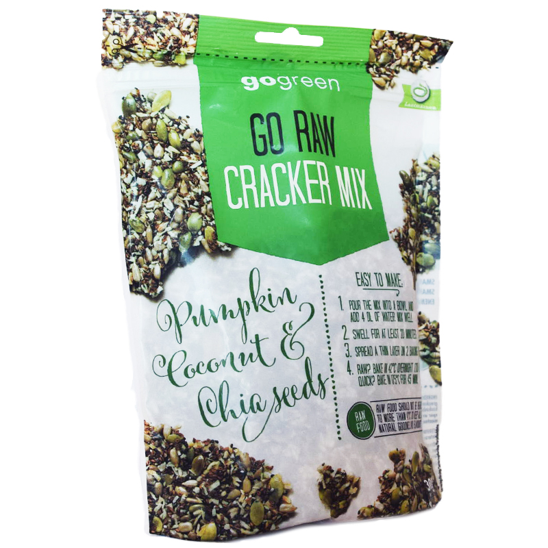 Kexmix "Rawfood Crackers" 300g - 59% rabatt
