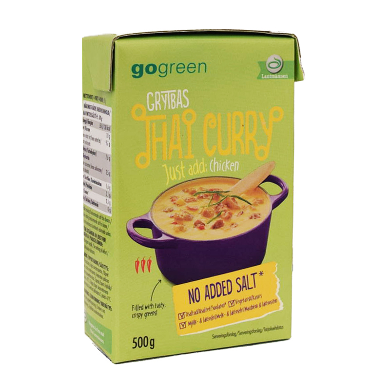 Grytbas "Thai Curry" 500g - 83% rabatt
