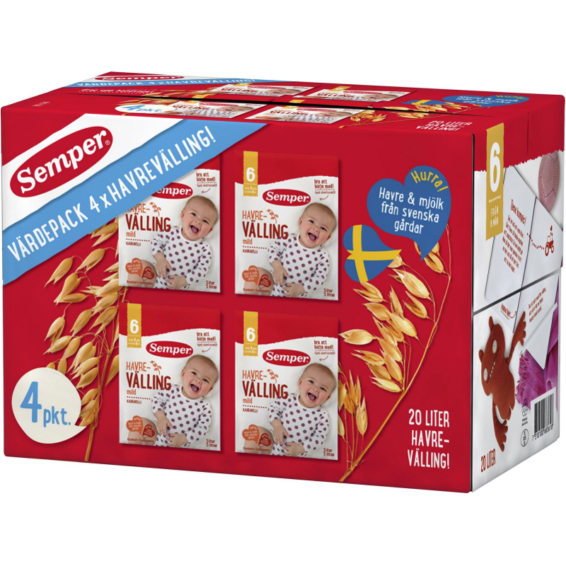 Havrevälling "6 Månader" 2,9kg - 29% rabatt