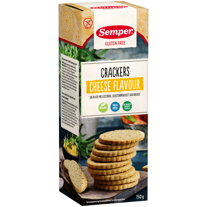 Crackers Cheese Flavour - 24% rabatt