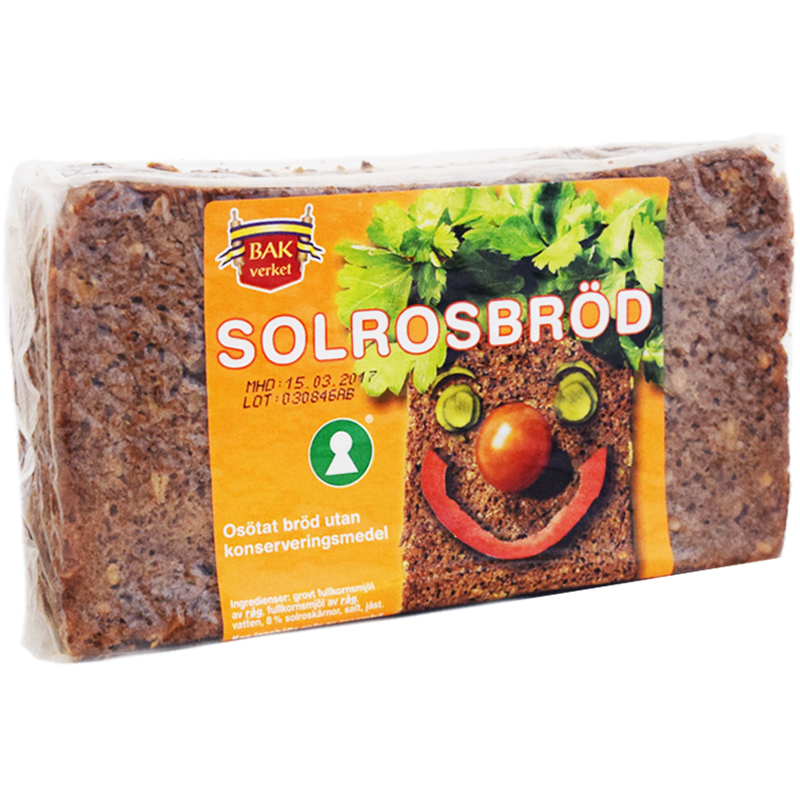 Solrosbröd 500g - 75% rabatt
