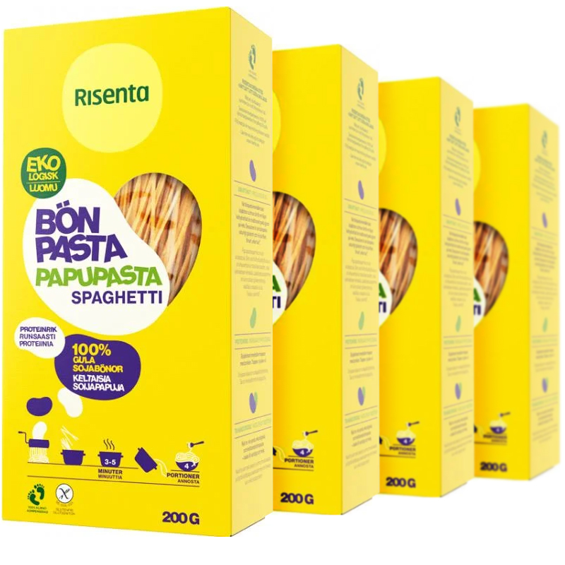 Eko Bönpasta Spaghetti 4-pack - 29% rabatt