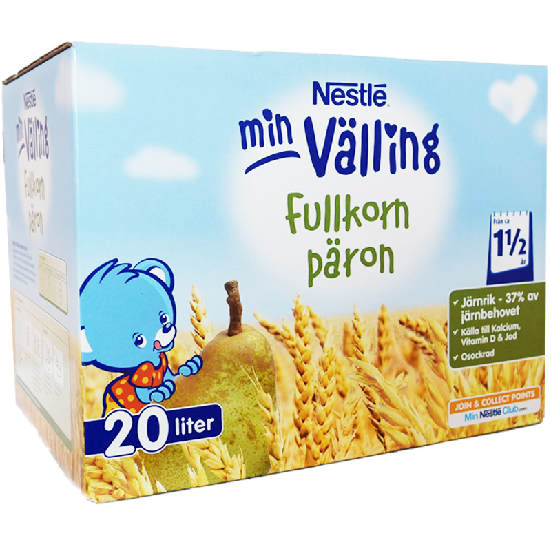 Fullkornsvälling Päron 20L - 22% rabatt