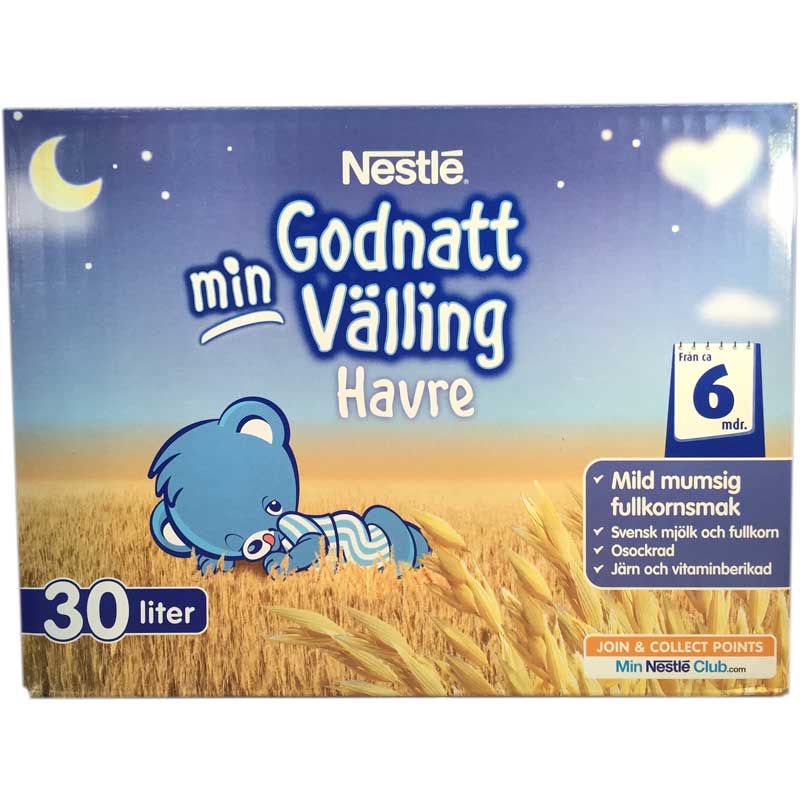 Godnattvälling Havre - 20% rabatt