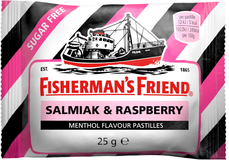 Fisherman´s Friend Salmiak & Raspberry - 22% rabatt