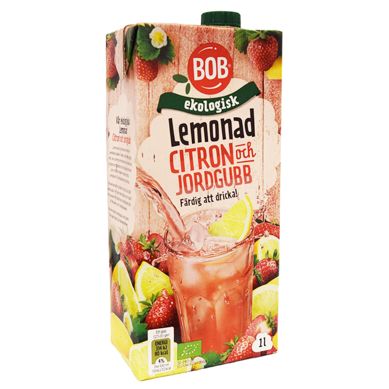 Citron- & Jordgubbslemonad 1l - 29% rabatt