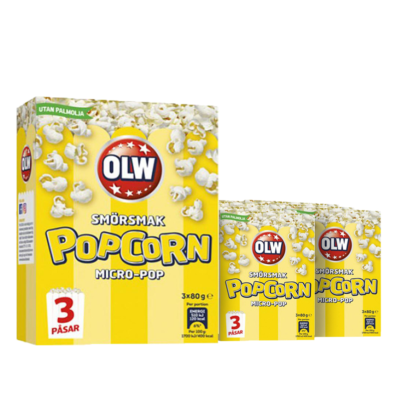 Popcorn hela året - 46% rabatt