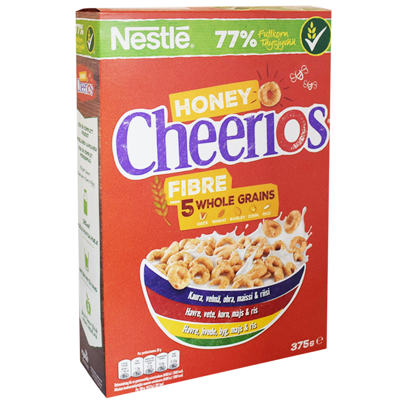 Frukostflingor "Honey & Whole Grain" 375g - 39% rabatt