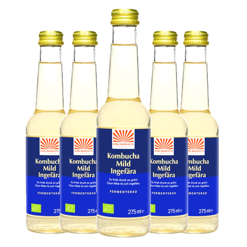 Eko Kombucha Ingefära 5-pack - 80% rabatt